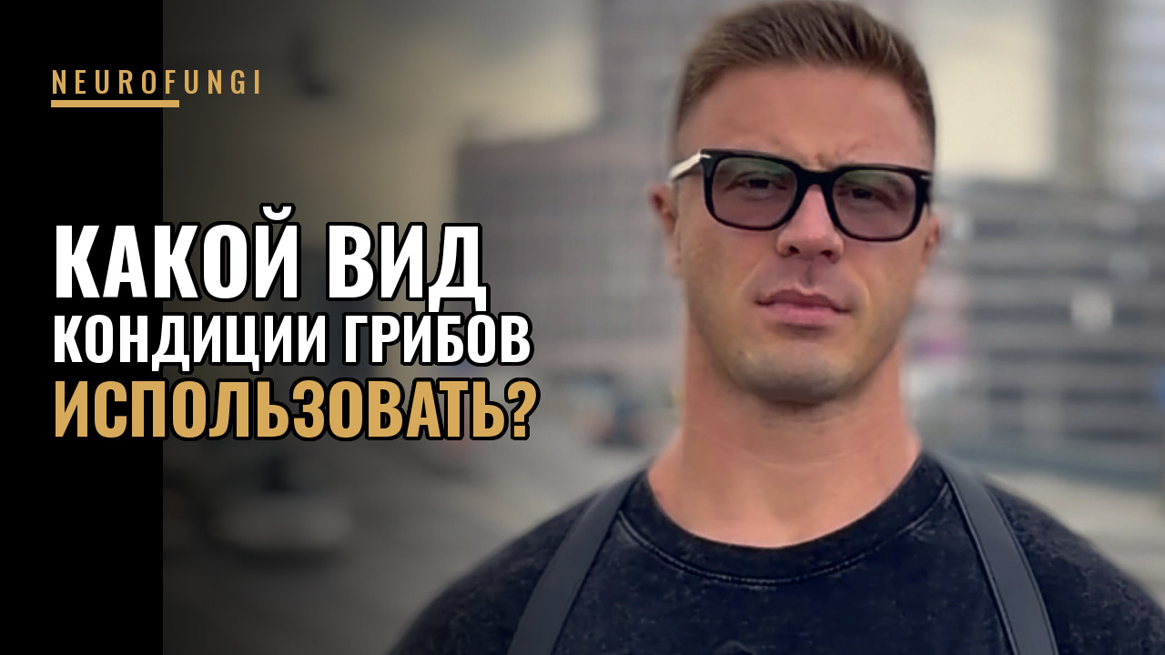 Какой вид кондиции грибов брать ?