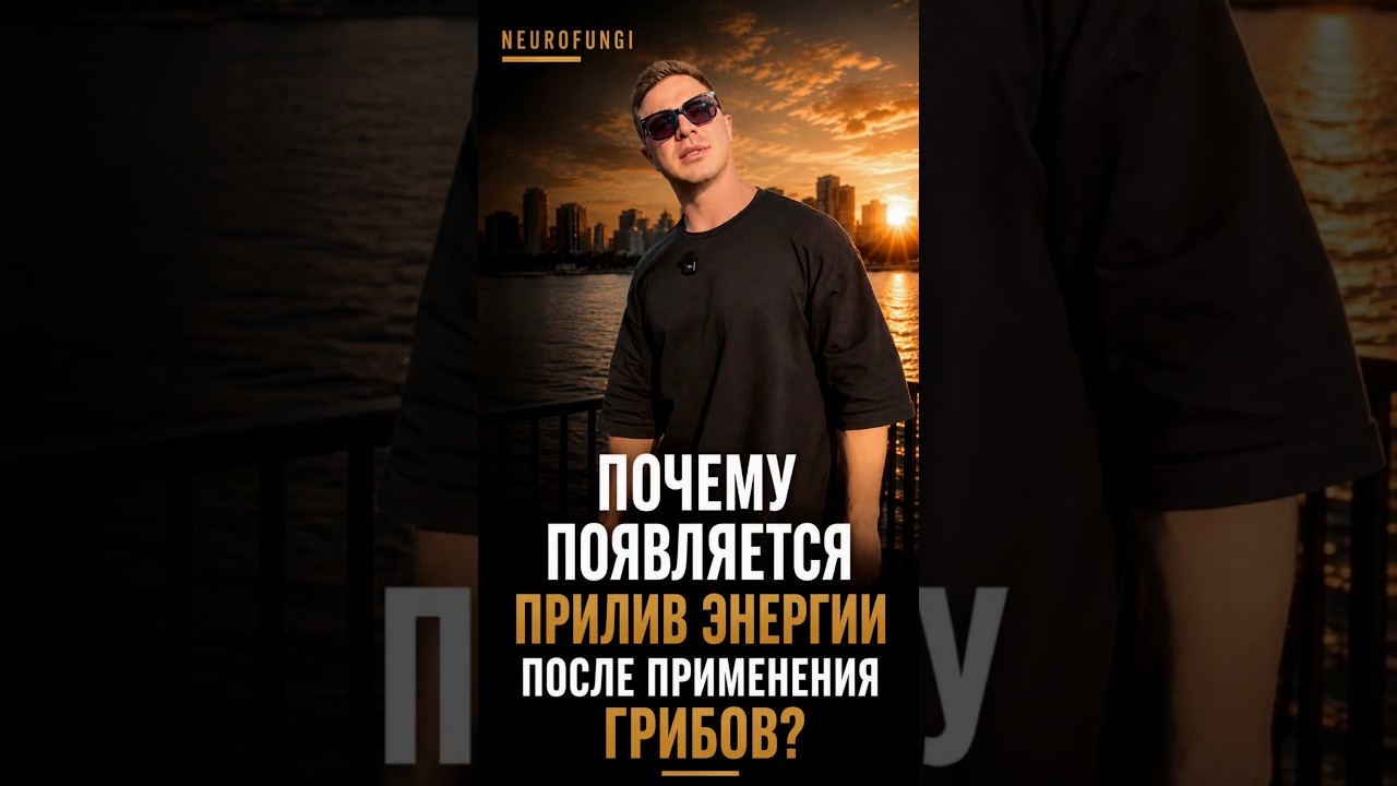 Почему появляется прилив энергии после применения грибов?